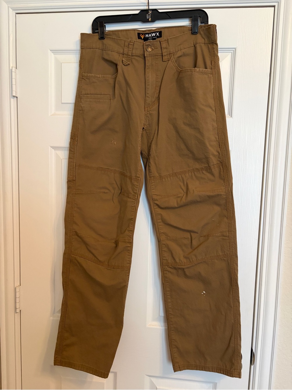 HAWX Men's Utility Work Pants in Brown